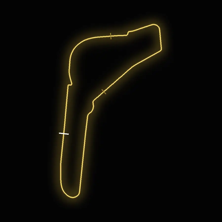 Monza circuit map